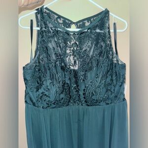 Forest Green Kennedy Blue Dress